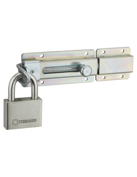 Verrou transversal porte-cadenas (versions : leger 180mm /lourd 230mm) 00912252