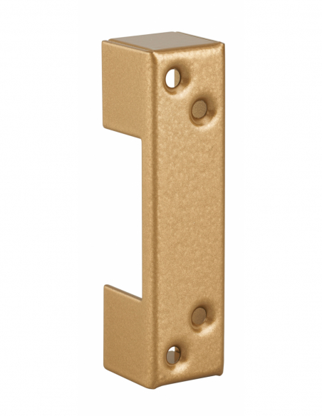 GACHE pour huisserie métallique OU pour porte à recouvrement bronze (plusieurs finitions possibles) 00101013