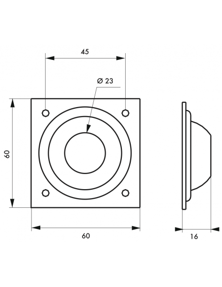 ENTREE / ROSACE / PLAQUE DE PROPRETE 00141260