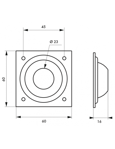 ENTREE / ROSACE / PLAQUE DE PROPRETE 00141260