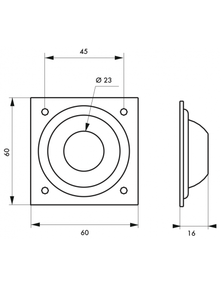 ENTREE / ROSACE / PLAQUE DE PROPRETE 00141260