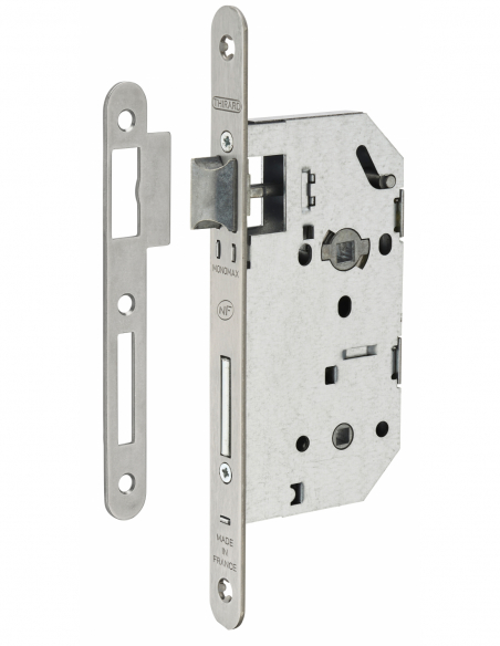 Serrure MONOMAX à encastrer à condamnation nf - Axe 50mm - Pour sanitaire 00456810