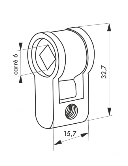 Adaptateur CONDAMNATION 00996771