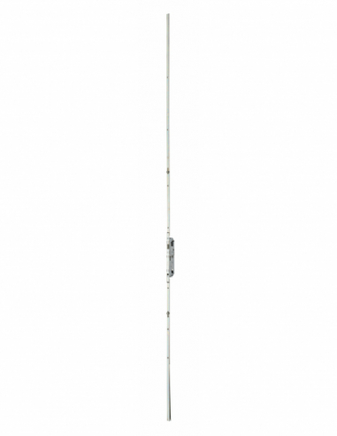 Serrure à encastrer FENSTER Têtière 16 mm - Hauteur poignée 730 à 980 mm* (avec rallonge) 00097048