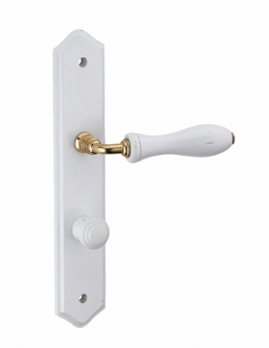 Poignée sur plaque THEMIS - Finition Bois brut ou Blanc 00900970