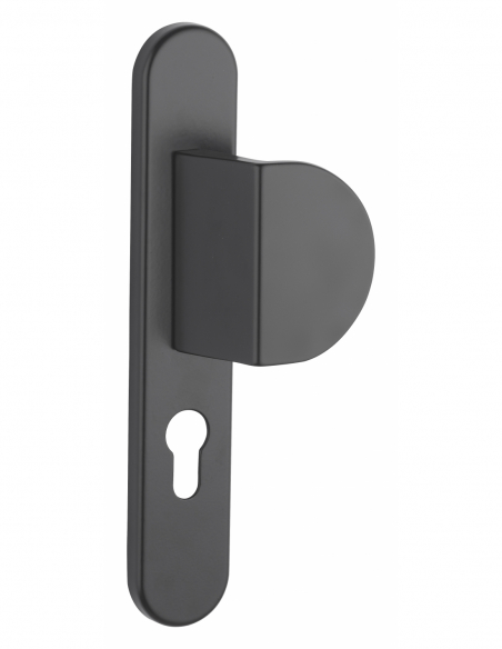 Poignée sur plaque SULTANE - blanche / inox F9 / argent F1 / noire 00590400