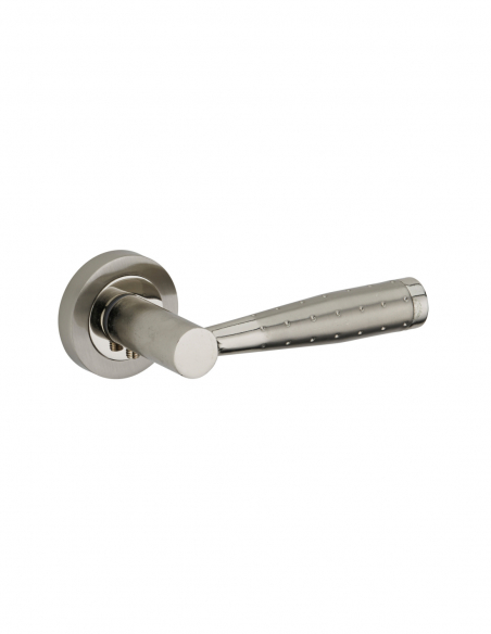Poignée de porte intérieure Béquille double nickelé brossé/satiné 00290301