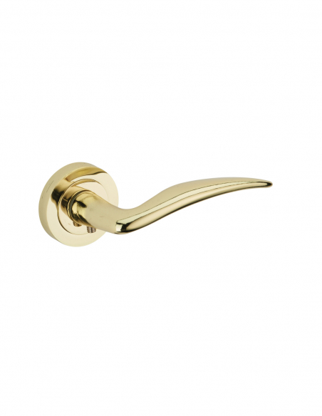 Poignée de porte intérieure Béquille double laitonnée 00290300