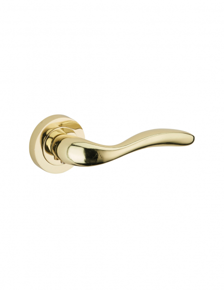 Poignée de porte intérieure Béquille double laitonnée 00290300