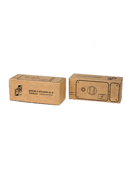 BOÎTIER DE SERRURE EN APPLIQUE FTH AH70 00012116