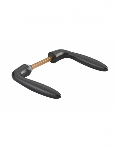 Serrure en applique a2p* BELUGA marron CR Ø 23 Transit 2 - 75 x 130 - 4 clés 00751912
