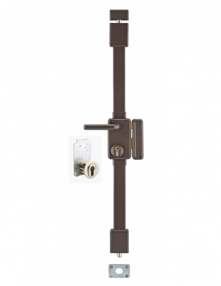 Serrure en applique BELUGA a2p* - CP TRANSIT 2 - 75 x 130 mm - 4 clés 00755110