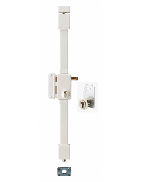 Serrure en applique BELUGA a2p* - CP TRANSIT 2 - 75 x 130 mm - 4 clés 00755110