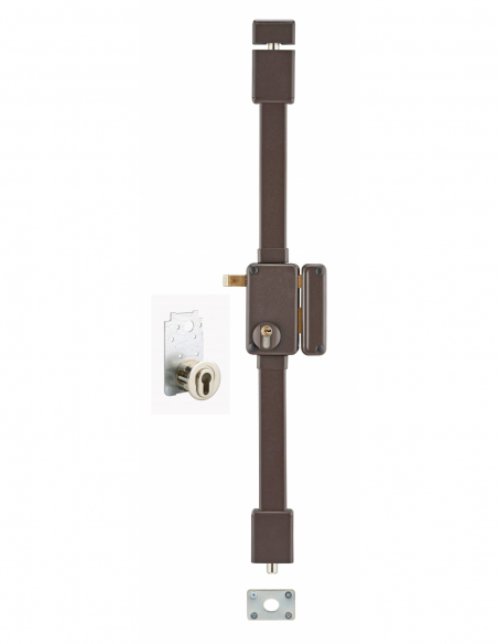 Serrure en applique BELUGA a2p* - CP TRANSIT 2 - 75 x 130 mm - 4 clés 00755110
