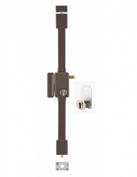 Serrure en applique BELUGA a2p* - CP TRANSIT 2 - 75 x 130 mm - 4 clés 00755110