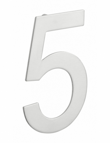 Chiffre 5 Inox H 100mm A Visser Thirard Chiffre 5 Inox H 100mm A Visser Thirard