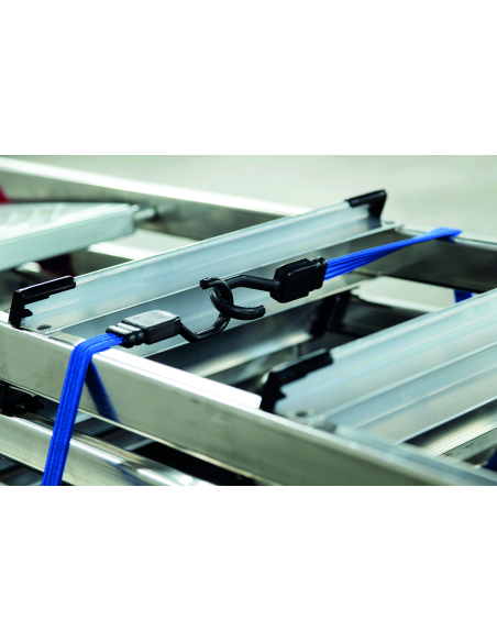 Lot de 2 sandows plats 18mm x 80cm à crochet 00290627