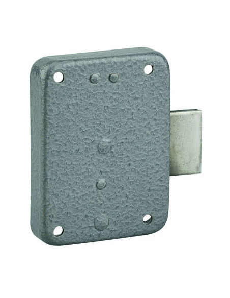 Serrure de meuble 50 mm axe 25 mm droite 00008350
