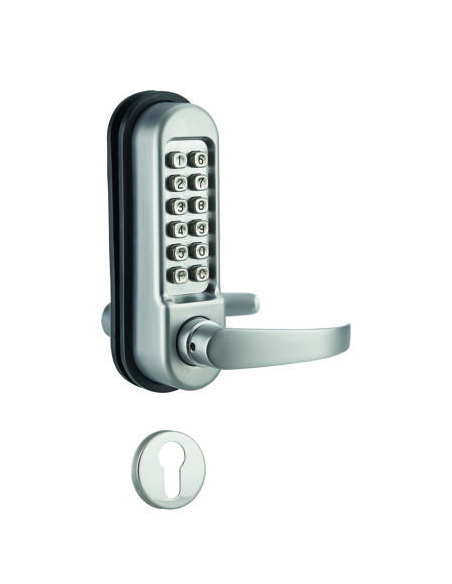 Verrous de porte intérieure Serrure avec béquille double pour serrure à encastrer (non fournie) 00072693