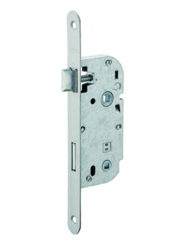 SERRURE axe 40 mm à condamnation tétière inox BR avec gâche 00982111