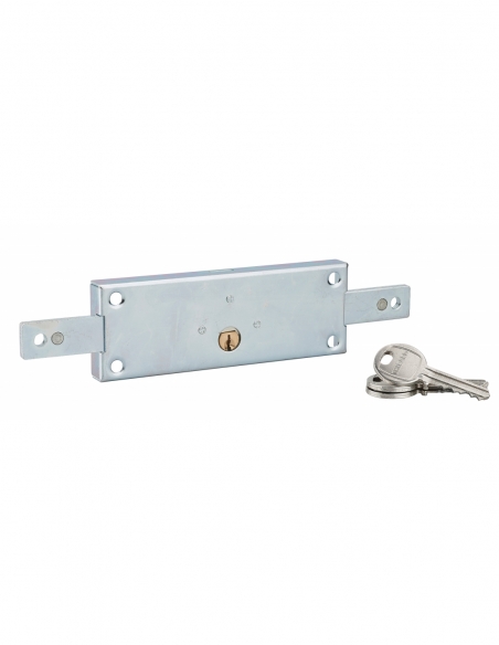 Serrure en applique DE SURETE à cylindreØ 25 mm pour rideau métallique 00401985