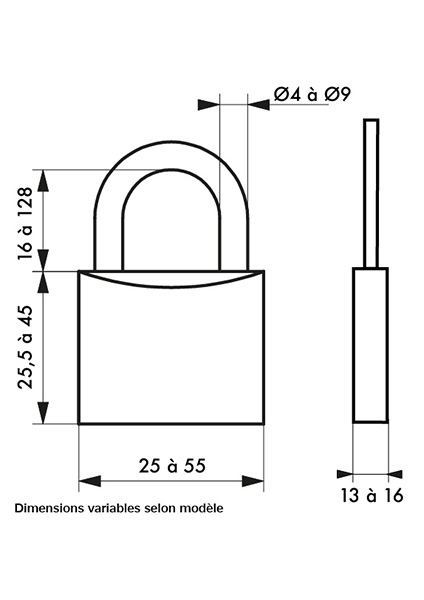 Le cadenas FTH MH2